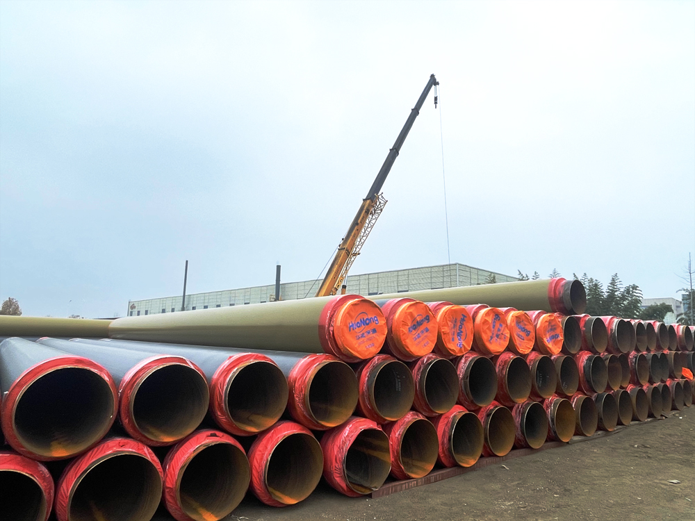 Polyurethane insulation pipe