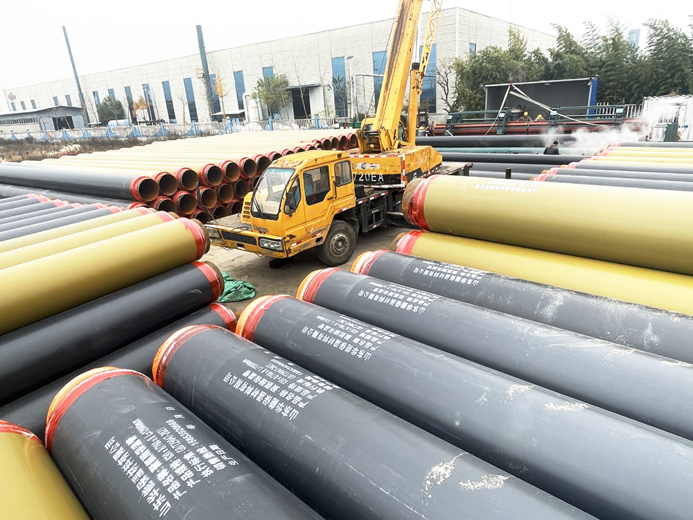 Polyurethane insulation pipe